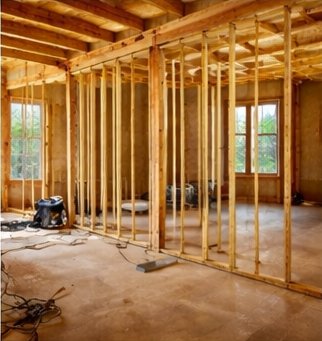 Interior build‑out / open layout