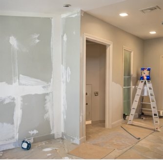 Drywall repair and finish work