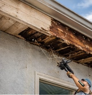 Soffit and fascia repair